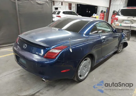 2003 Lexus Sc 430 z USA, uszkodzony, nr VIN JTHFN48Y830042853